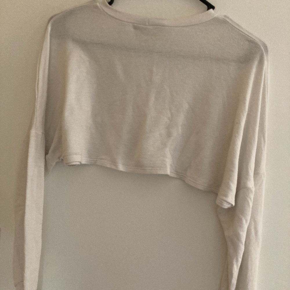Crop top long sleeve